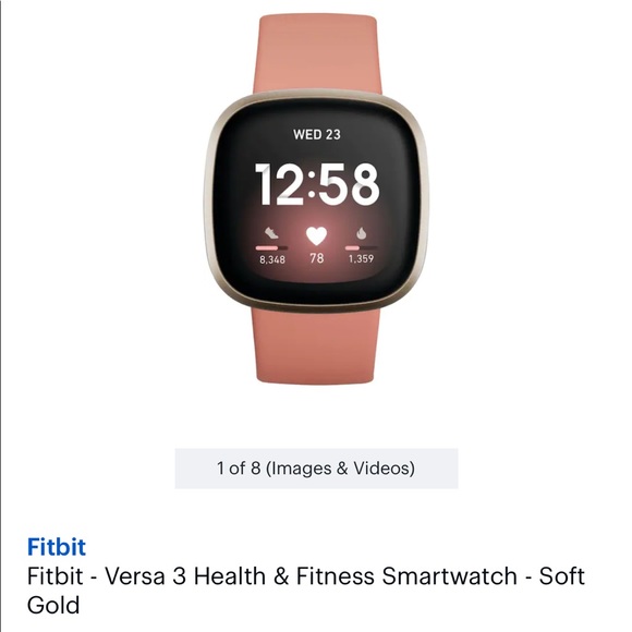 Smart watch fit bit series Versa 3